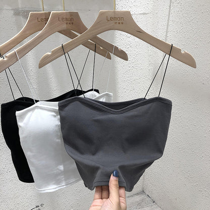 Aloyra Nia Satin-Look Cropped Cami product view 1