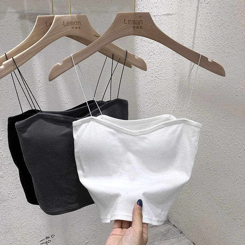 Aloyra Nia Satin-Look Cropped Cami product view 2