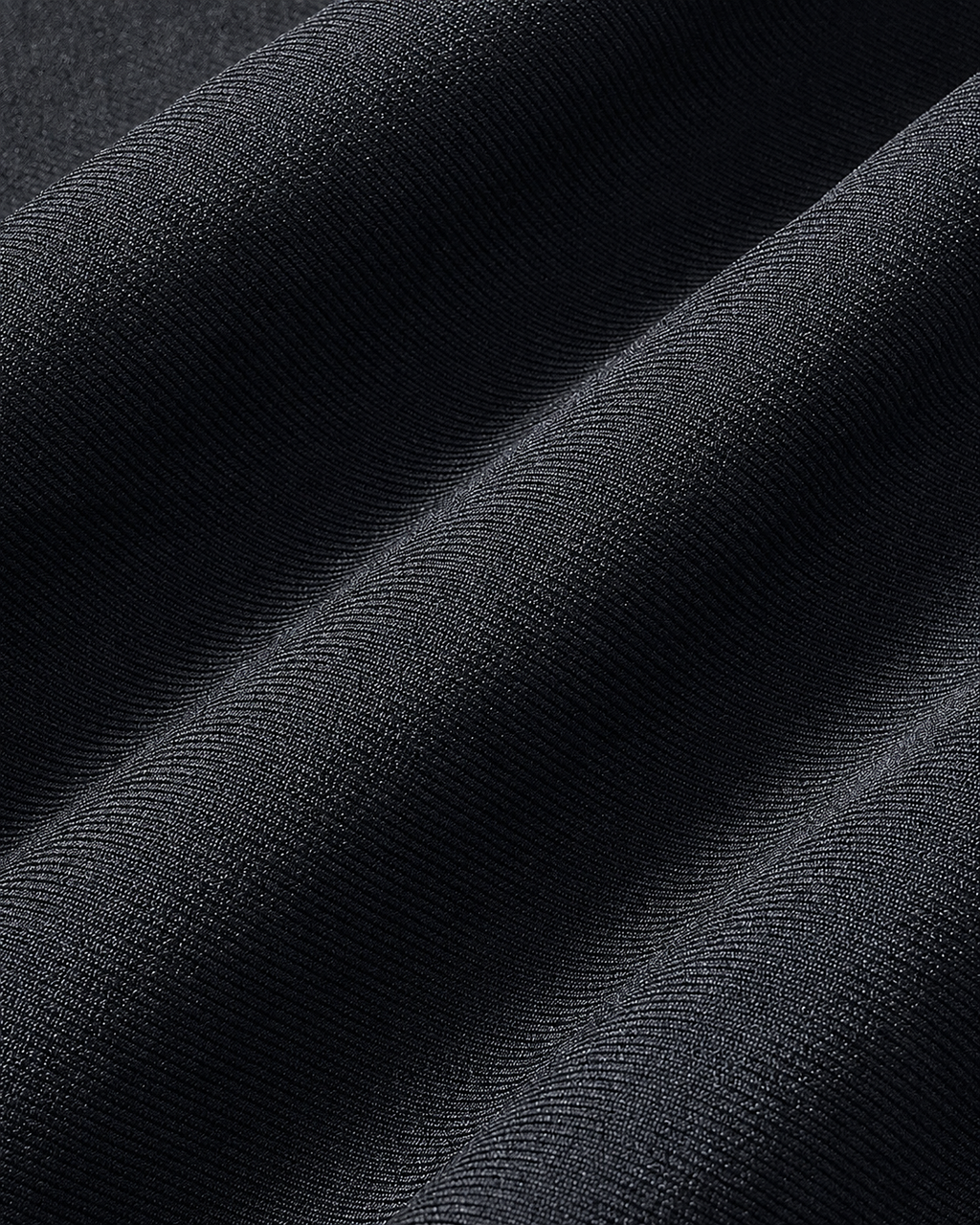 Black fabric detail