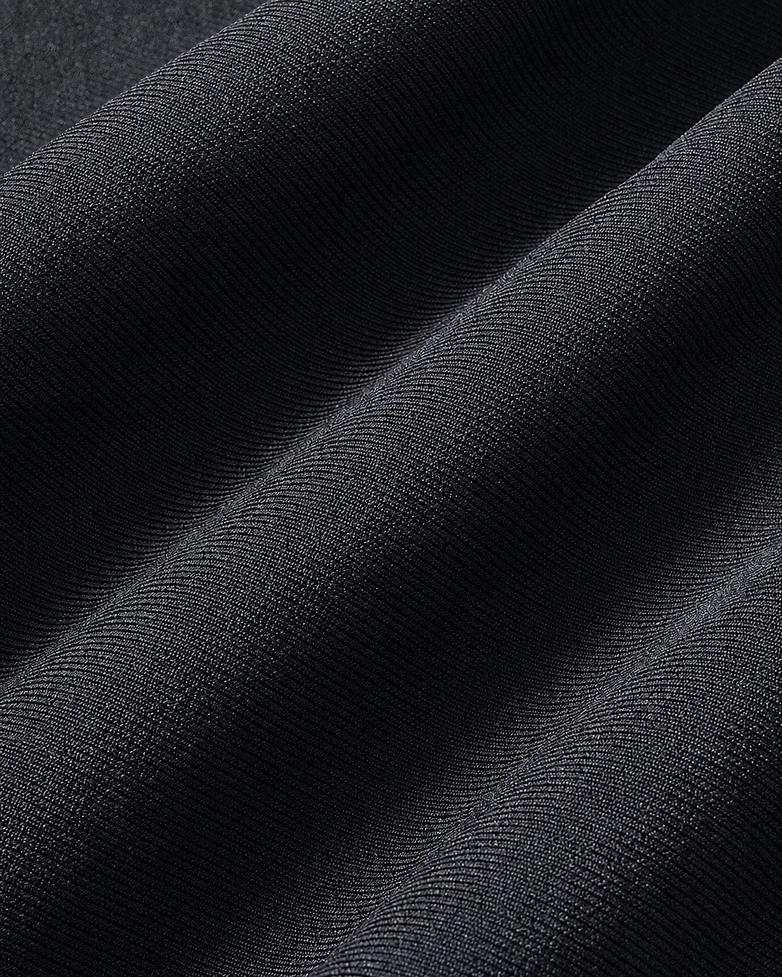 Black fabric detail