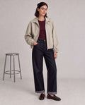 Cotton Harrington Jacket — Khaki, model main view