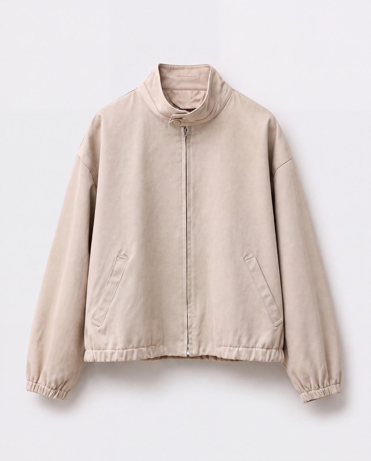 Cotton Harrington Jacket — Khaki, product front