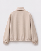 Cotton Harrington Jacket — Khaki, product back
