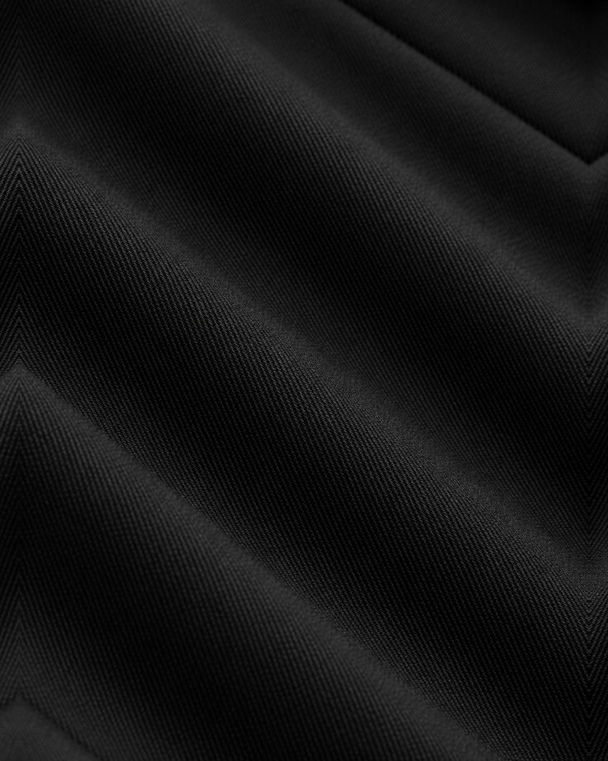 Relaxed Single-Breasted Blazer in Black — detail