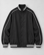 Black jacket, front product view