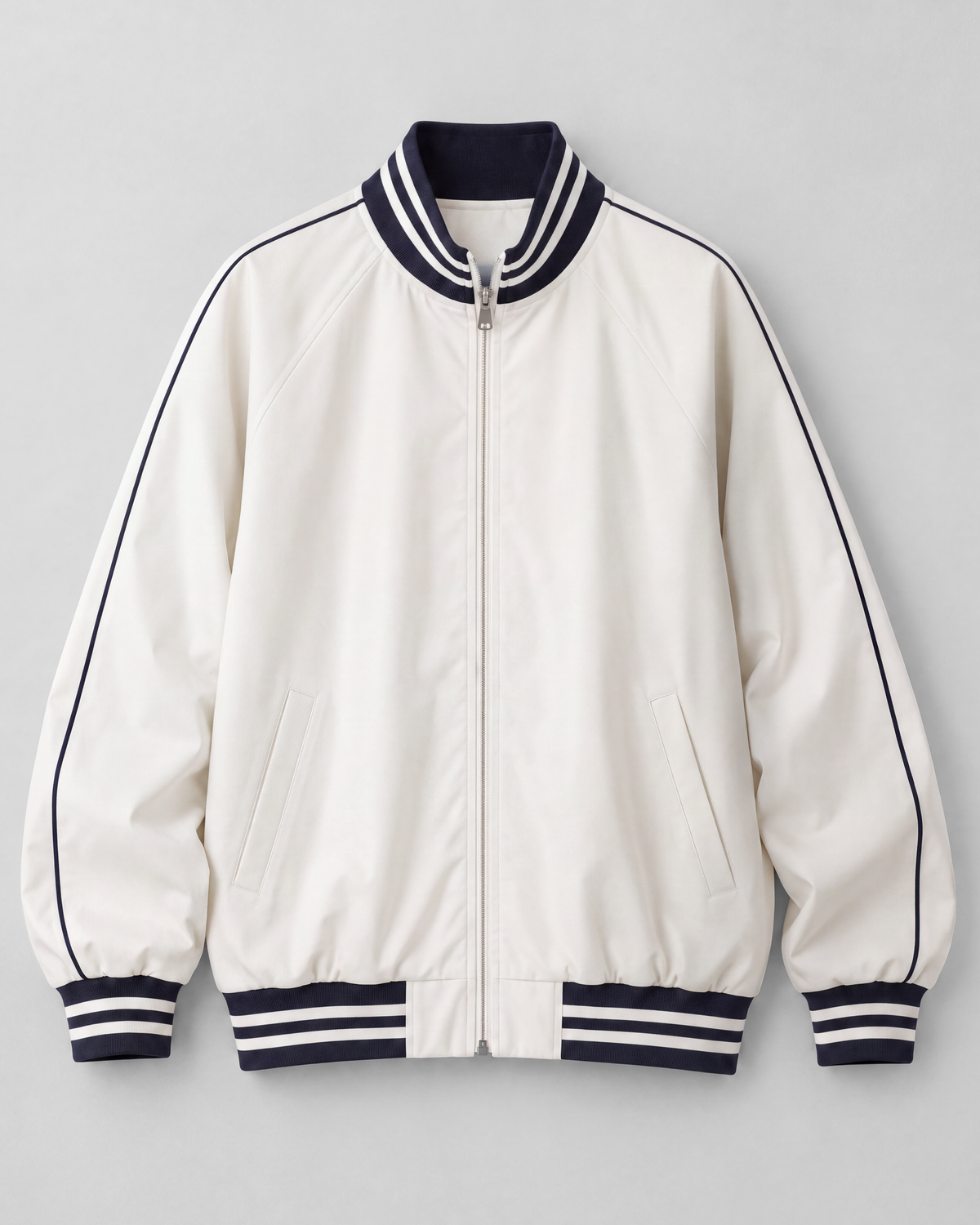 Off-white jacket, front product view