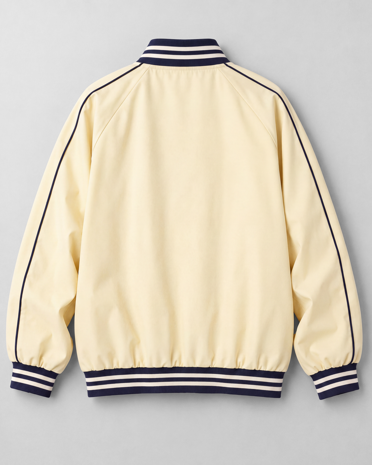 Pale yellow jacket, back product view